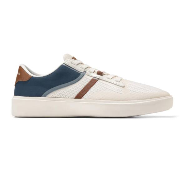 Cole Haan Men\'s Ivory Navy Grand Crosscourt Winner Sneakers Size 10.5M main image 5